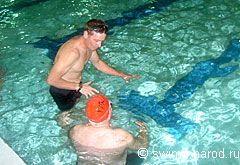 Тренер и динамика обучения плаванию
