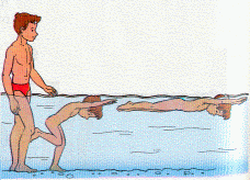 Обучение Плаванию - первичные упражнения